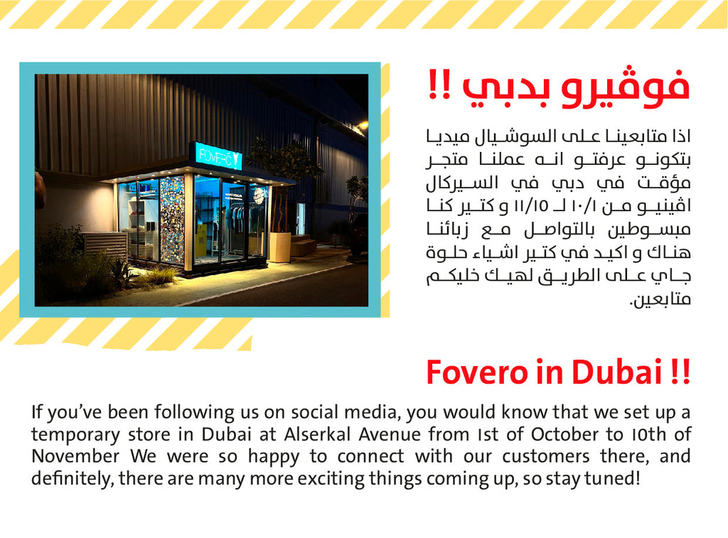 Fovero's pop-up in Dubai