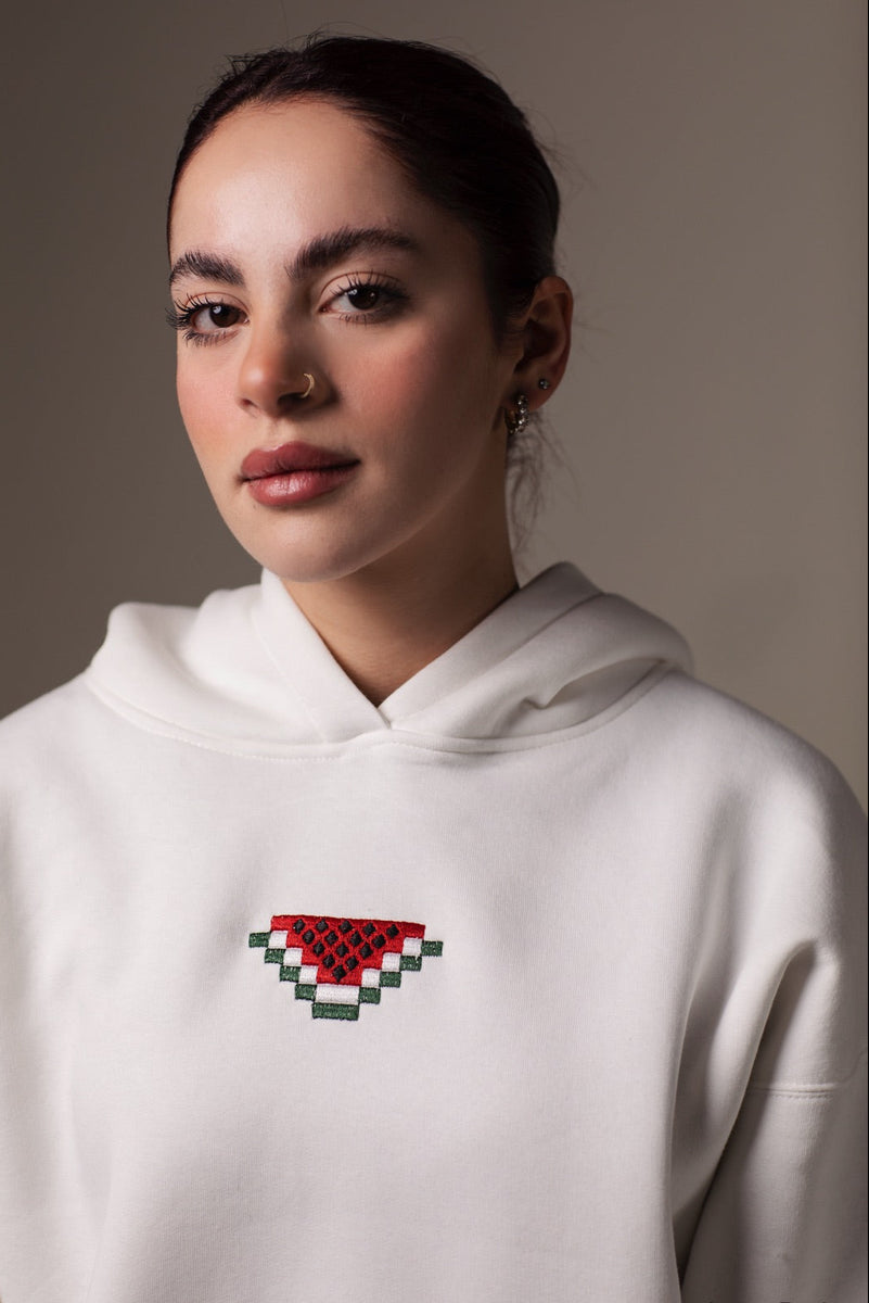 Palestina Dames Hoodie - Zwart Palestina Dames Hoodie - Zwart