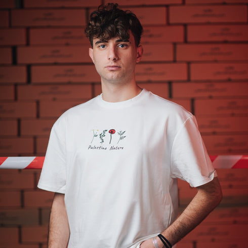 اوڤر سايز تيشيرت - الوردات