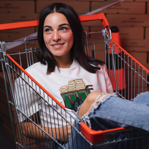 اوڤر سايز تيشيرت - عرباية البلدة القديمة