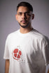 Oversized T-shirt - Pomegranate