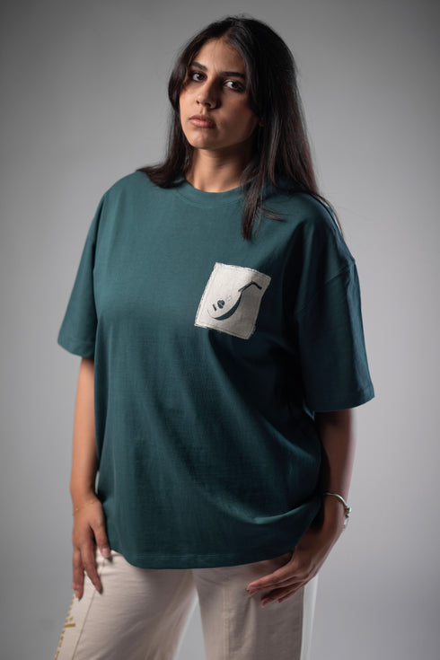 Oversized T-shirt - Reflection