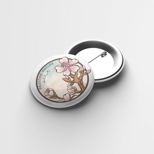 دبوس - زهر اللوز