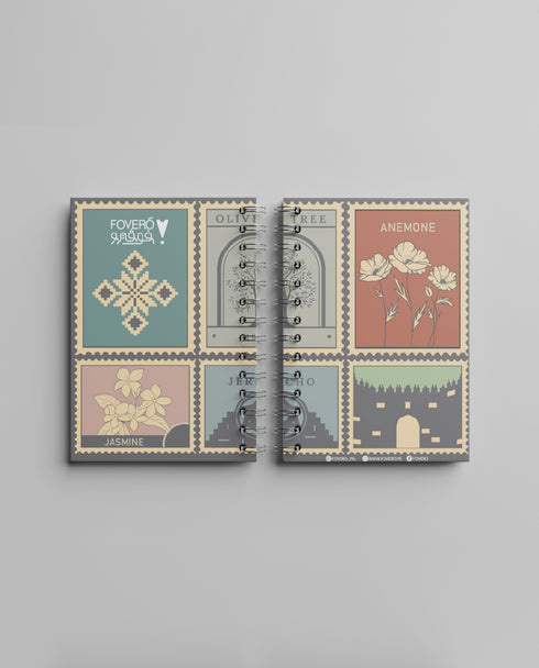 Notebook - Stamps
