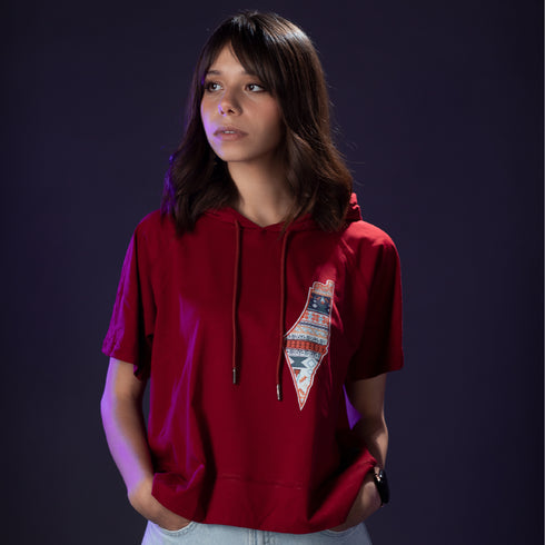 هودي تي - خريطة فلسطين تطريز