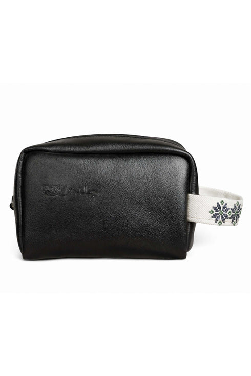 FOVERO Leather Toiletry Bag