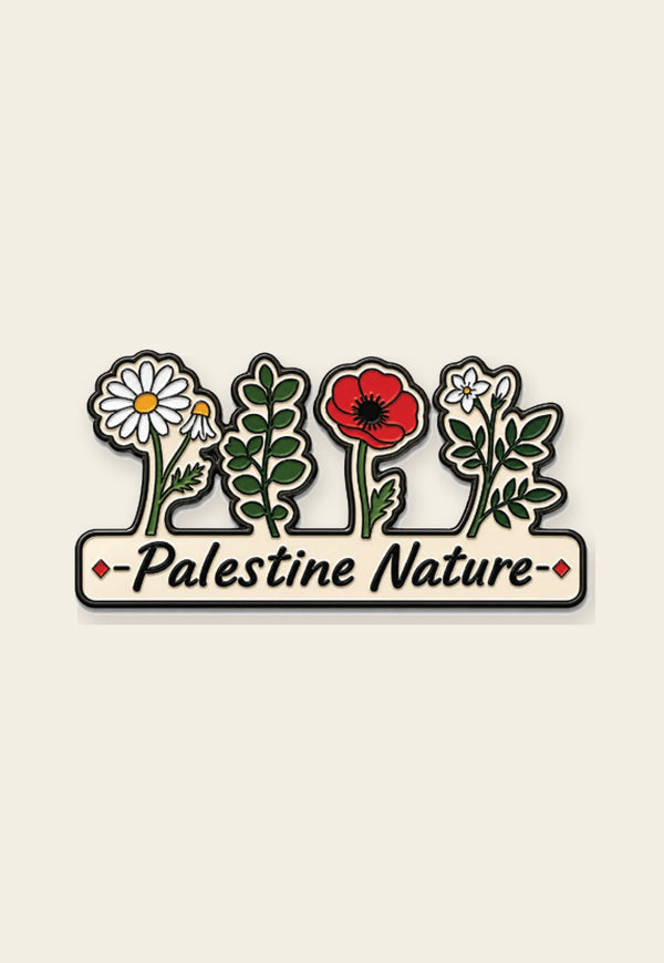 Foveró Palestine Nature metal sticker