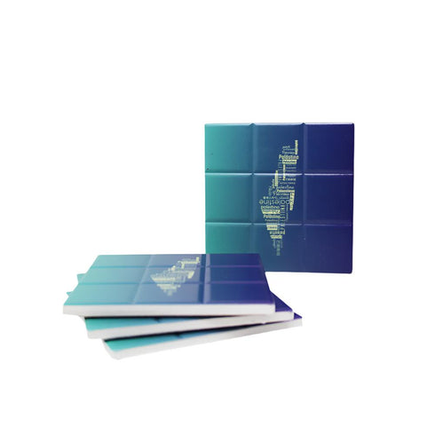 كوستر - خريطة فلسطين