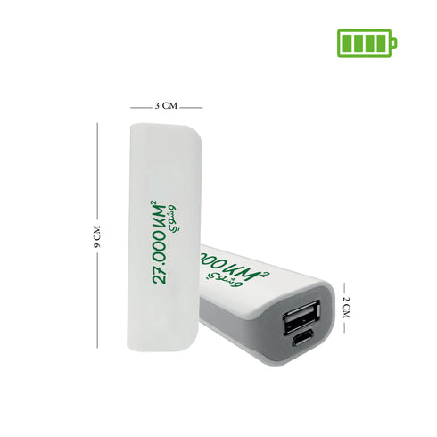 PowerBank - 27,000 km²