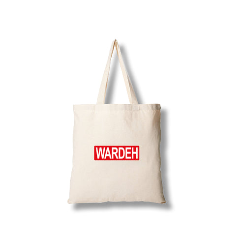 Tote bag - وردة