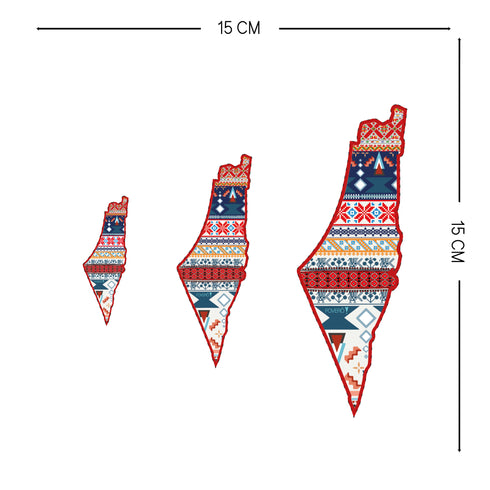 ستكر - خريطة تطريز
