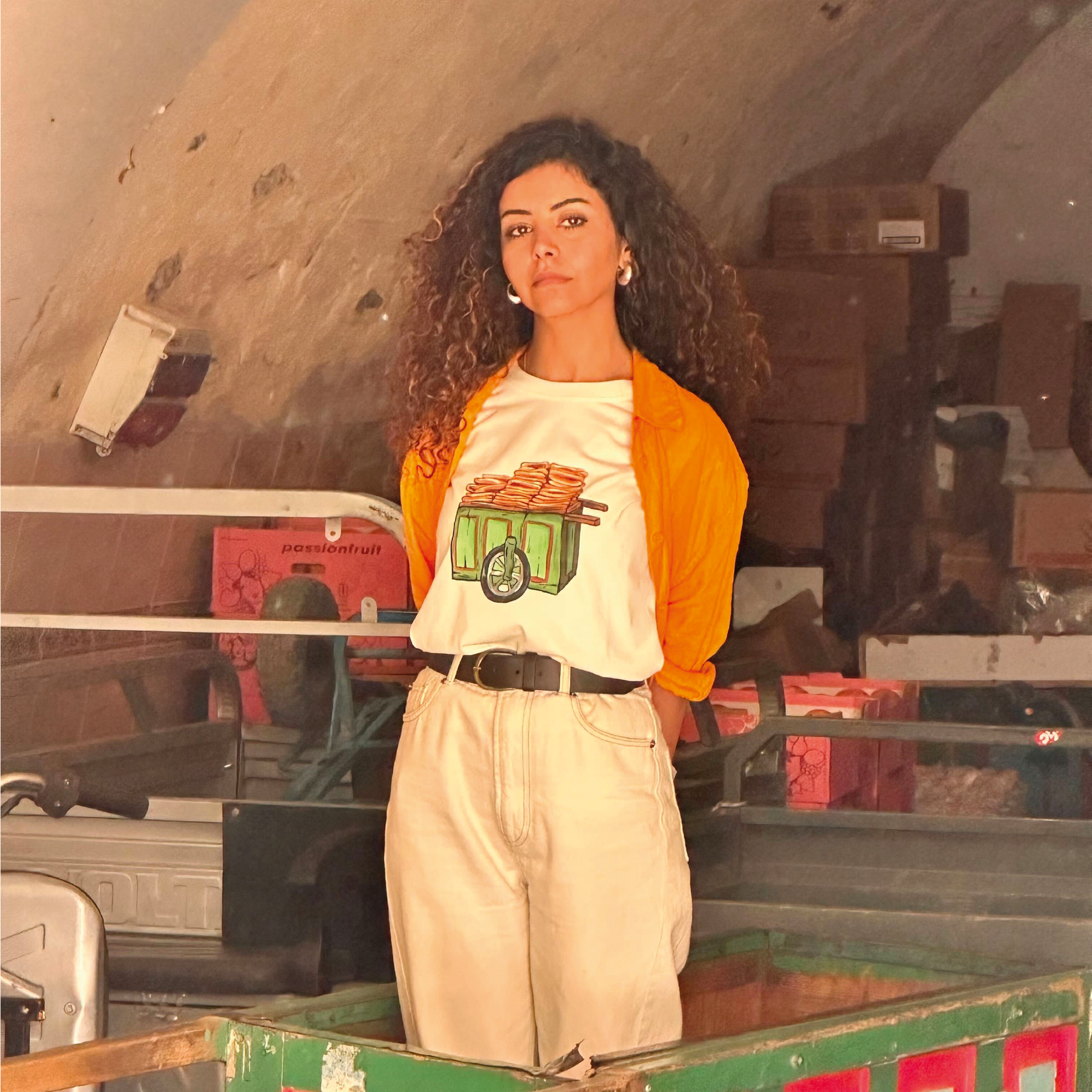 t-shirt - palestinian airlines
