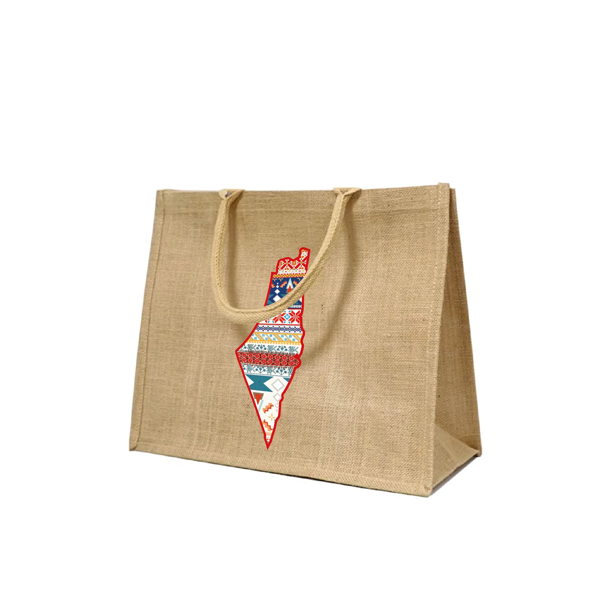 fiber bag - خريطة فلسطين