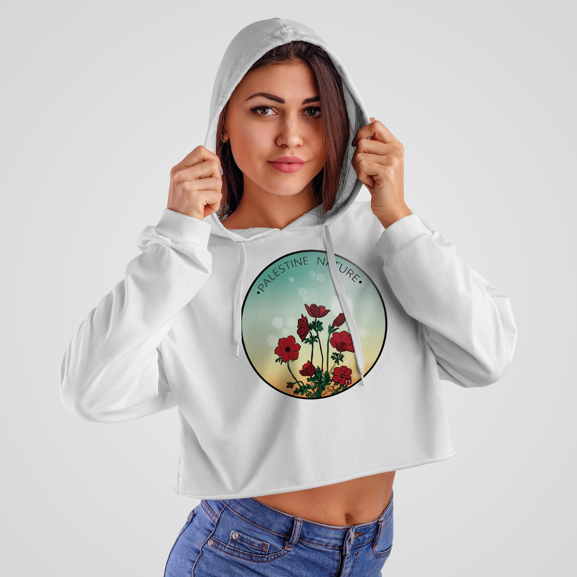 Anemone Flower - Crop top