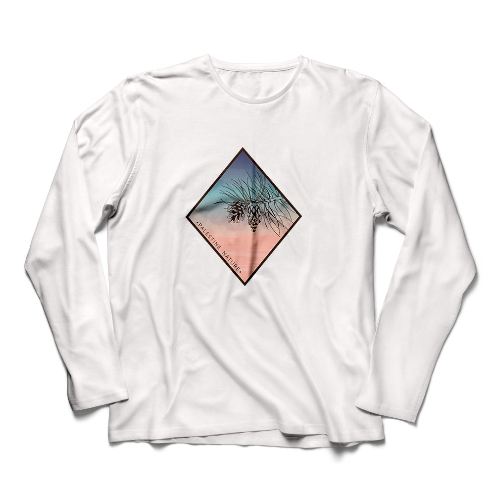 T-shirt long sleeve - pine