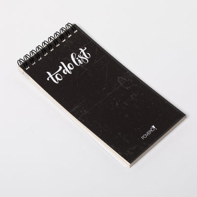 Fovero Book - black leather