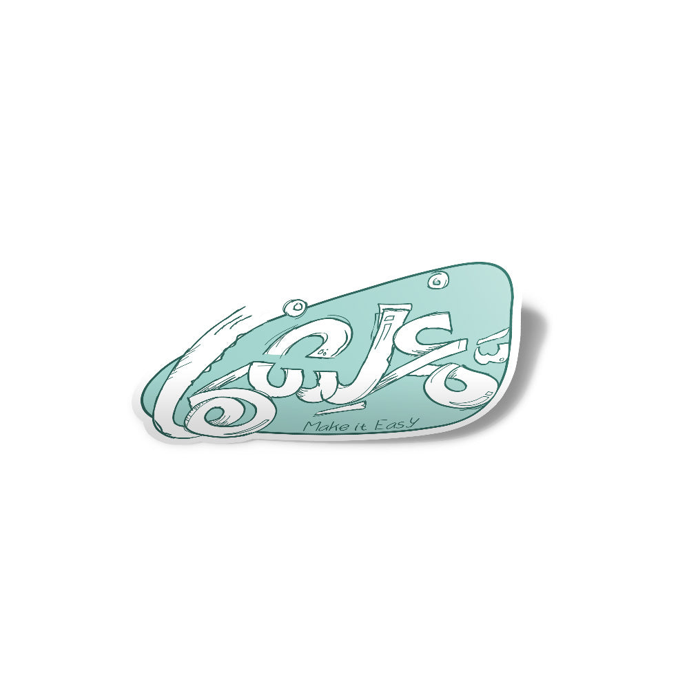 sticker-make it easy