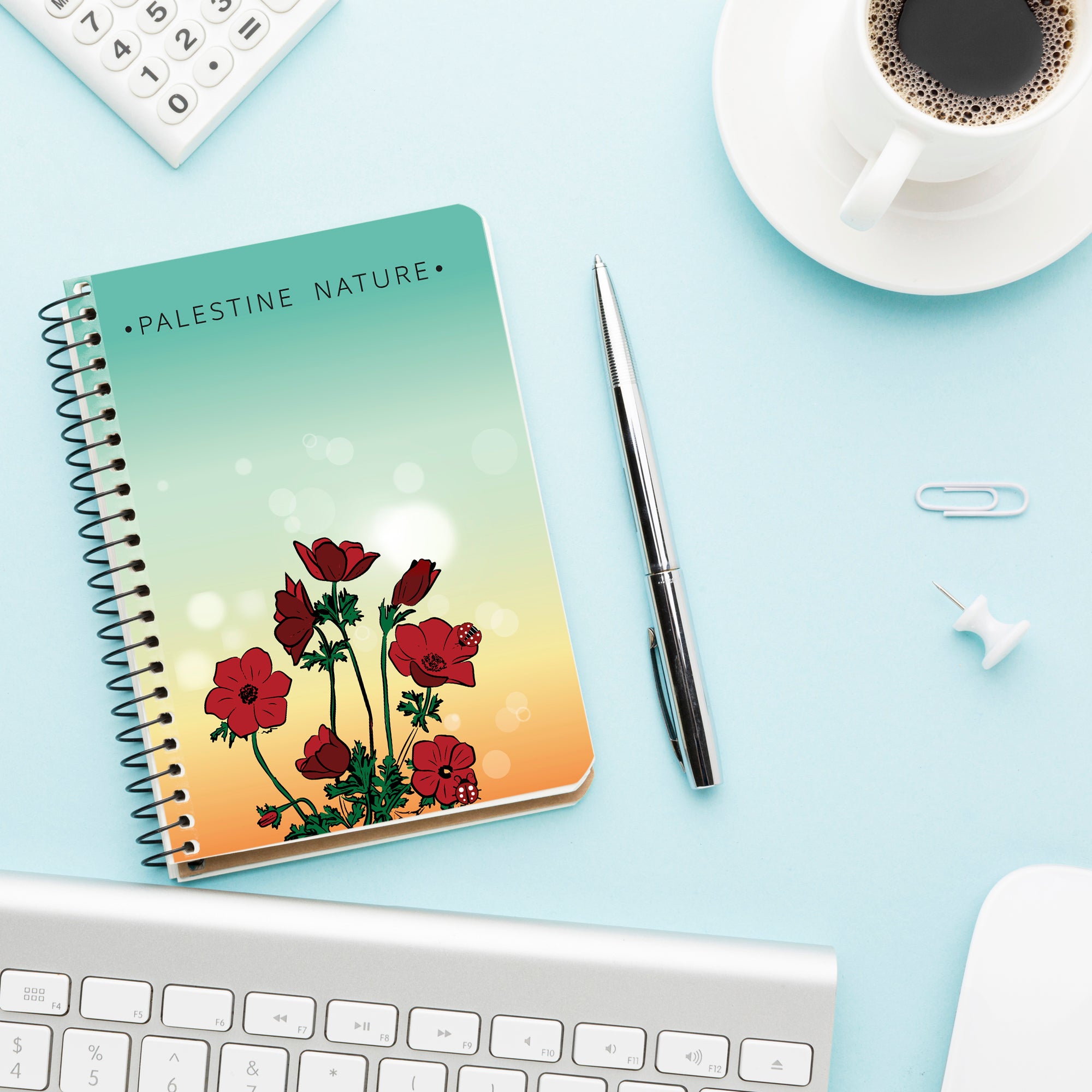 Notebook - Anemone Flower
